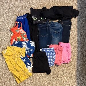 Carter's Kids Clothing Set - Black, Blue, Pink, Yellow